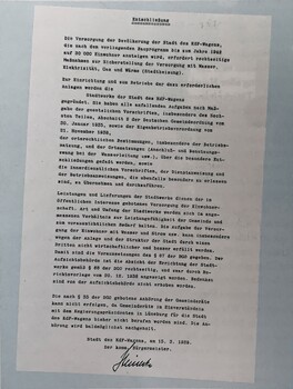 Entstehungserklärung