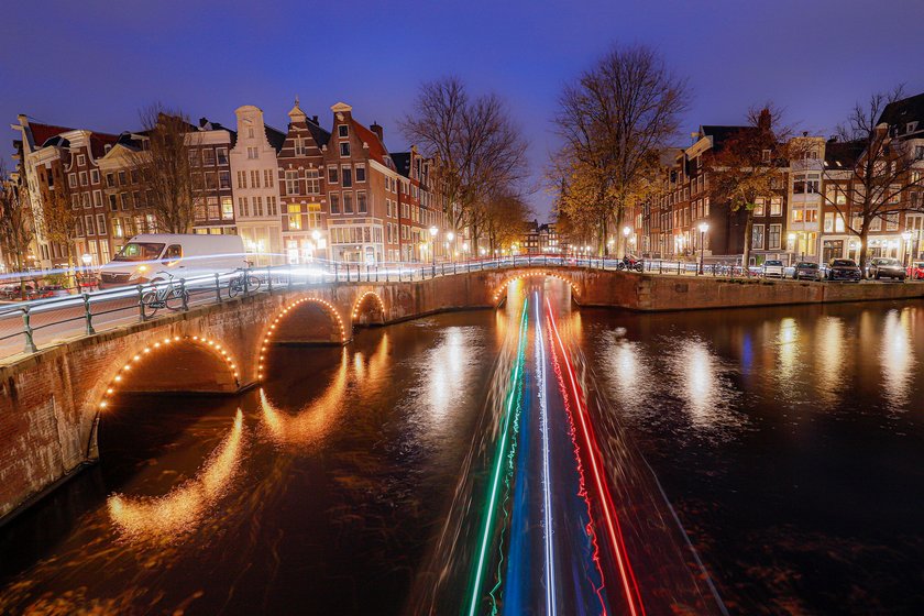 Amsterdam bei Nacht